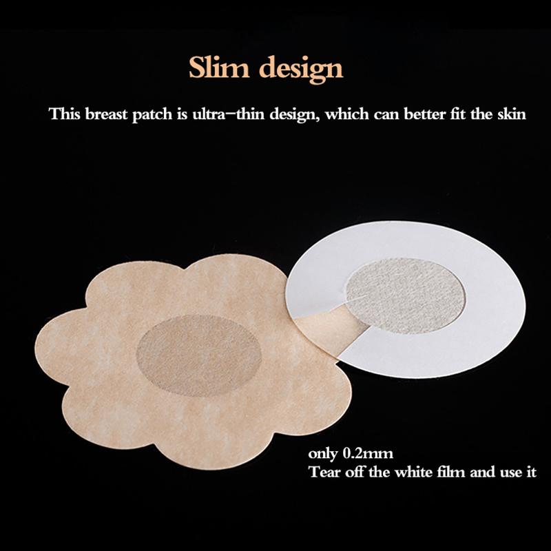 10 шт. Мягкие одноразовые чехлы для сосков с лепестками и цветком, сексуальный бюстгальтер, бесшовное нижнее белье