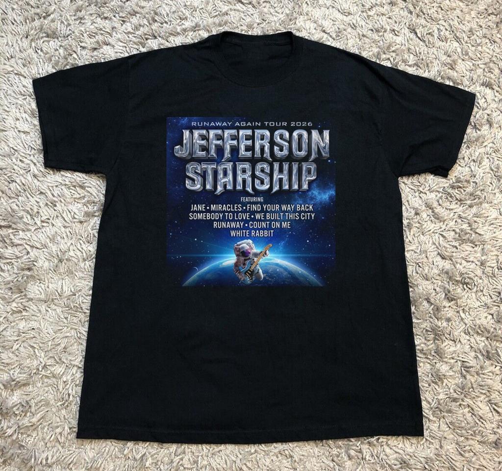 Jefferson Starship Hard Rock Live Sacramento 15, 2026 Футболка TH157