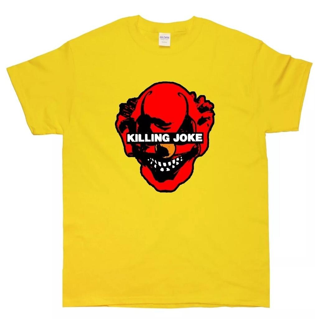 KILLING JOKE новая ФУТБОЛКА Все размеры S M L XL XXL цвета Желтый, Белый