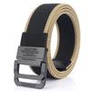 Two-ring Buckle Elastic Elastic Canvas Thin Narrow Belt, Trendy Belt, Canvas Woven Pants Belt