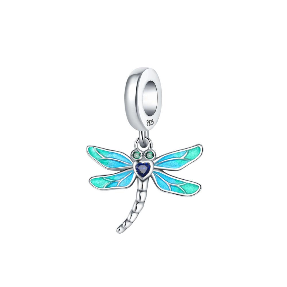 Copper Bee Firefly Dangle Beads Fit Original Apandorad Charms Bracelets Diy Bead Women Jewelry Making