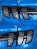 Наклейка на задний фонарь для Ford Mustang Mach-E Сотовая наклейка на фонарь Креативная сотовая пленка для заднего фонаря Аксессуары для модификации автомобиля