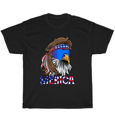 Солнцезащитные очки Eagle Mullet Merica 4 июля США Американский флаг Футболка Унисекс Подарок