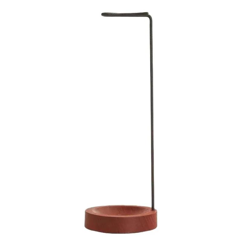 Creative Upside Down Incense Burner Incense Stick Holder Wooden Round Incense Tray Ornament Bedroom Home Yoga Decoration Crafts