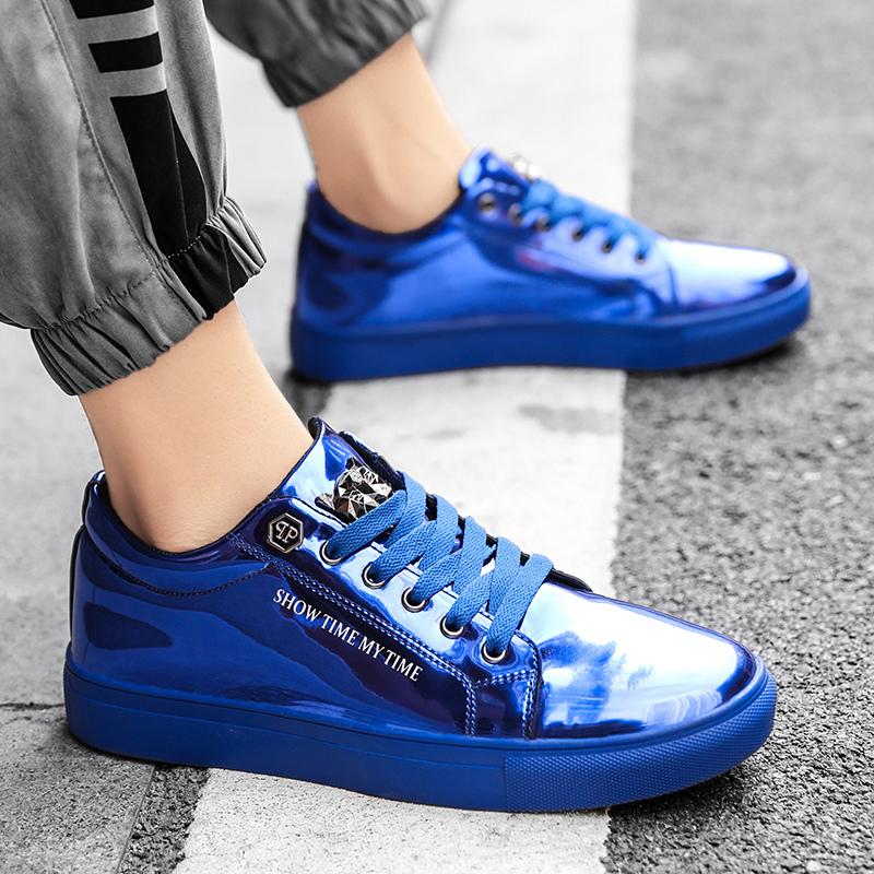 Горячая Распродажа Модная мужская обувь Роскошные повседневные блестящие кроссовки Мужская хип-хоп уличная обувь Суперзвезда Дизайнерская обувь Мужская обувь для скейтборда