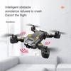 2024 New S6 Mini HD Drone Dual Camera Aerial Photography Omnidirectional Obstacle Avoidance Remote Control Aircraft Quadcopter Toy Kids Gift