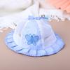 1 шт. Детская шапка для девочек, летняя шляпа-ведро для рыбака от 3 до 12 месяцев, шляпы от солнца для малышей и девочек, летние цветочные банты в стиле