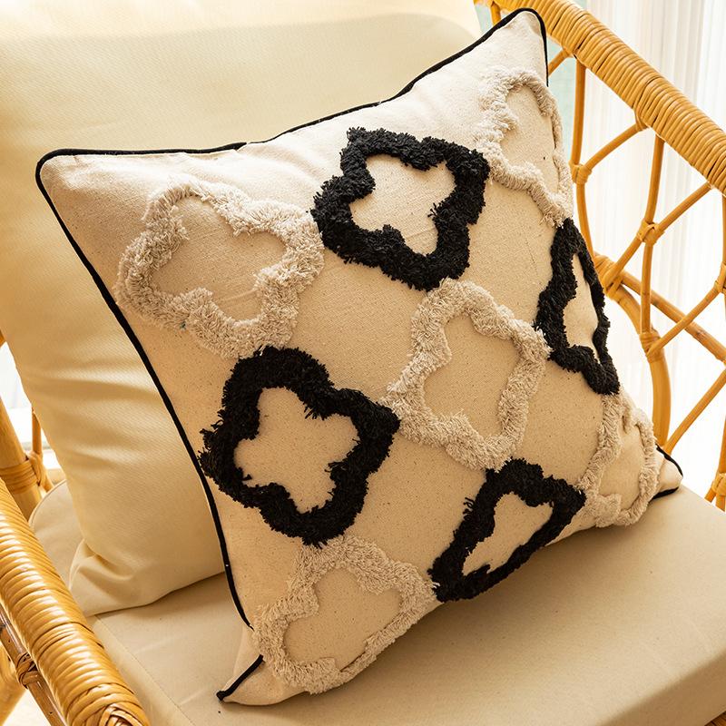 Упаковка из 2 наволочек из искусственной шерсти 18x18 дюймов, декоративная наволочка для дивана из бархата в фермерском стиле, мягкая плюшевая квадратная наволочка в стиле бохо