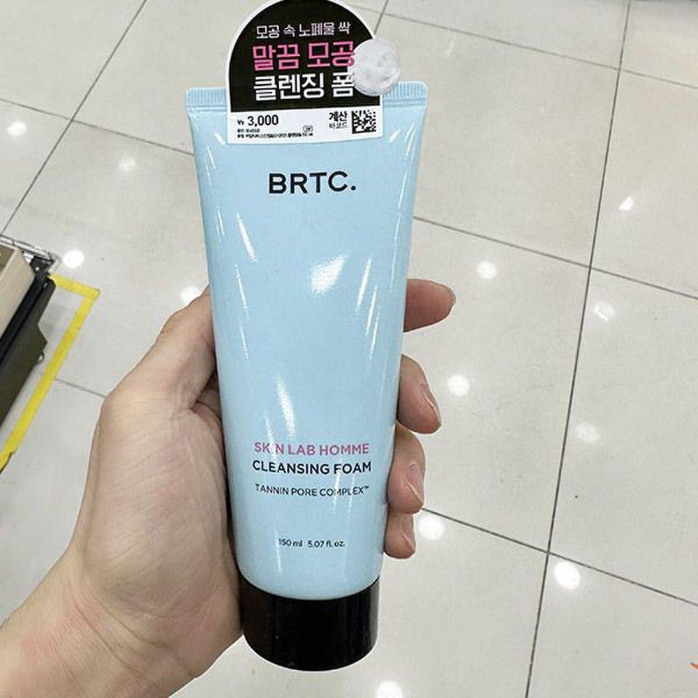 BRTC Skin Lab Homme Series Очищающая пенка 150 мл
