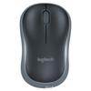 Беспроводная симметричная офисная мышь Logitech M185 - Черный/Серый
