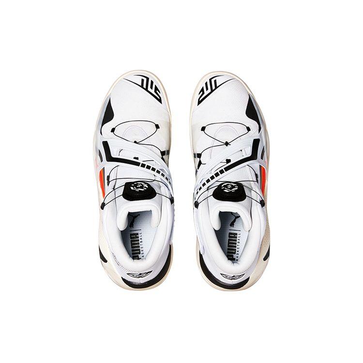 Puma Мужские кроссовки Disc Rebirth White Fiery Coral 193934-02