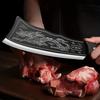 ZENG Dragon Pattern Bone Cleaver Professional Butcher Knife Precise Cutting Of Beef Lamb Sharp Kitchen Tool Efficient Slicing