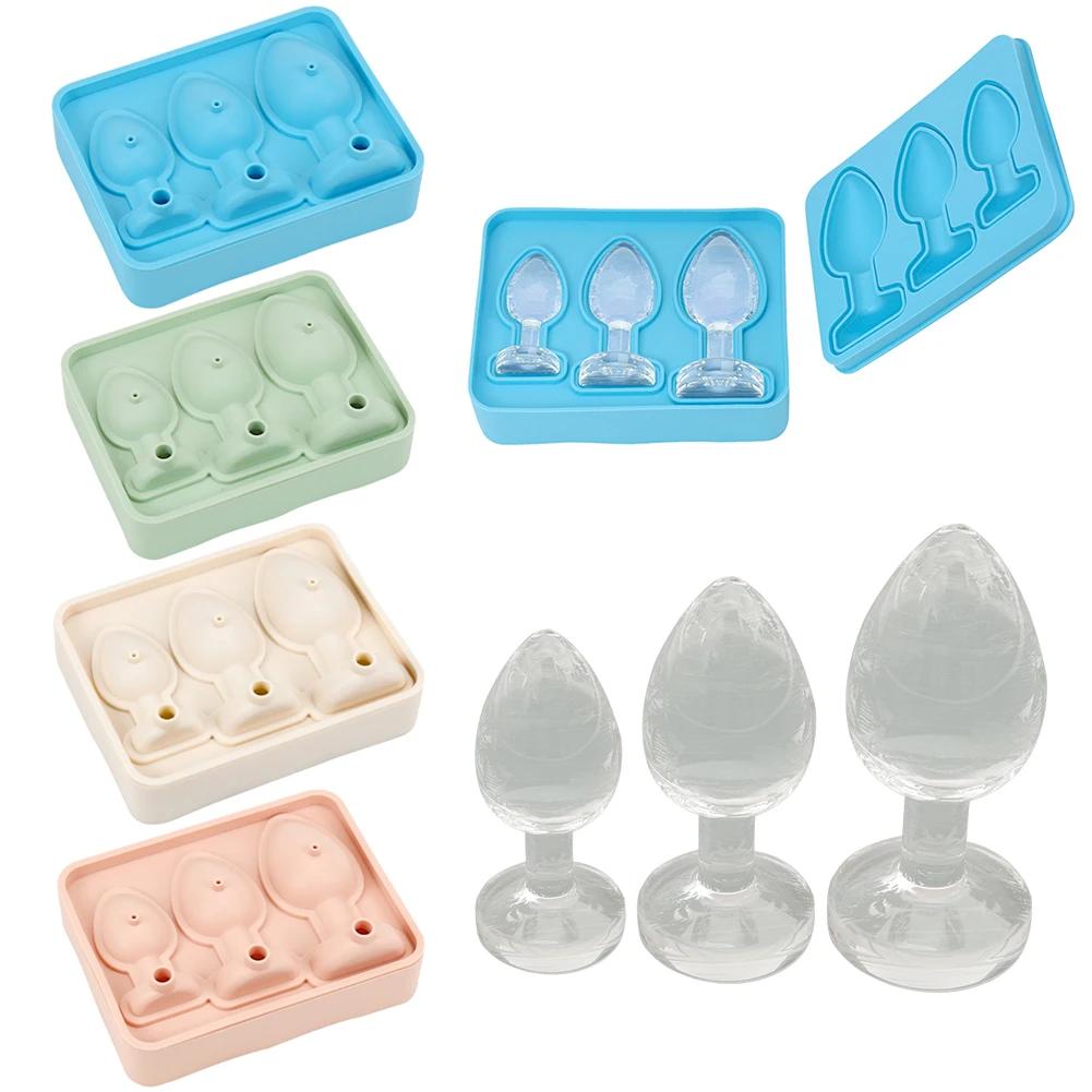 New Adult Prank Ice Cube Mold Trays Fun Shapes Novelty Silicone Ice Cube Molds for Ice Chilling Whiskey Cocktails Juice Drink