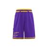 Los Angeles Lakers Mid-Rise Basketball Shorts Men Bottoms Purple CV5514-504