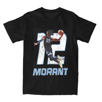 Мужская футболка Ja Morant 12 футболок модная баскетбольная летняя футболка потрясающая принтованная хлопковая одежда подарок на день рождения