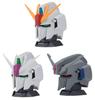 Mobile Suit Zeta Gundam EXCEED MODEL ZETA HEAD Model Zeta Set of Gachapon Capsule Toy (Exceed Head) [Complete 3]