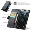 Для iPhone 17 Чехол CASEME Серия 023 Блокировка RFID Глянцевая Подставка Чехол для телефона