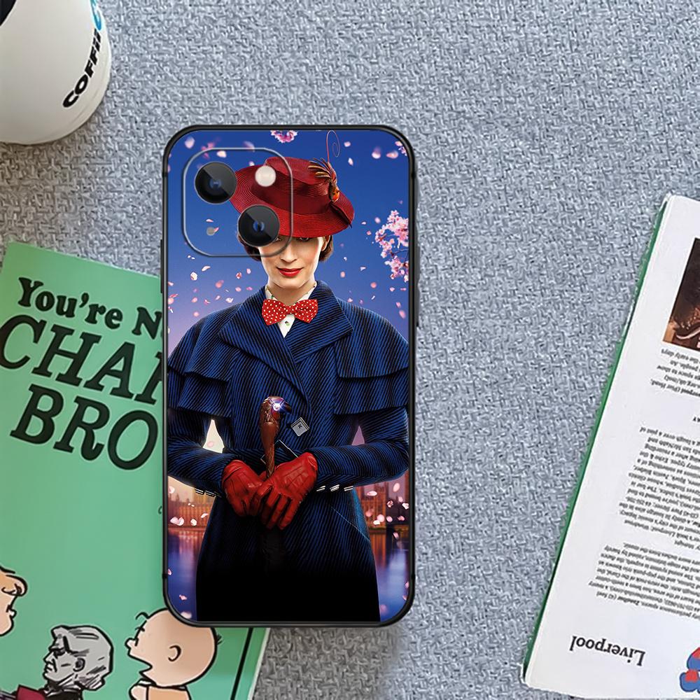 Чехол для телефона Mary Poppins Lady Witch для iPhone Xiaomi Mi Samsung Galaxy Redmi Note AS 11 12 13 14 15 22 23 24 5G Pro Plus Max Fe Ultra