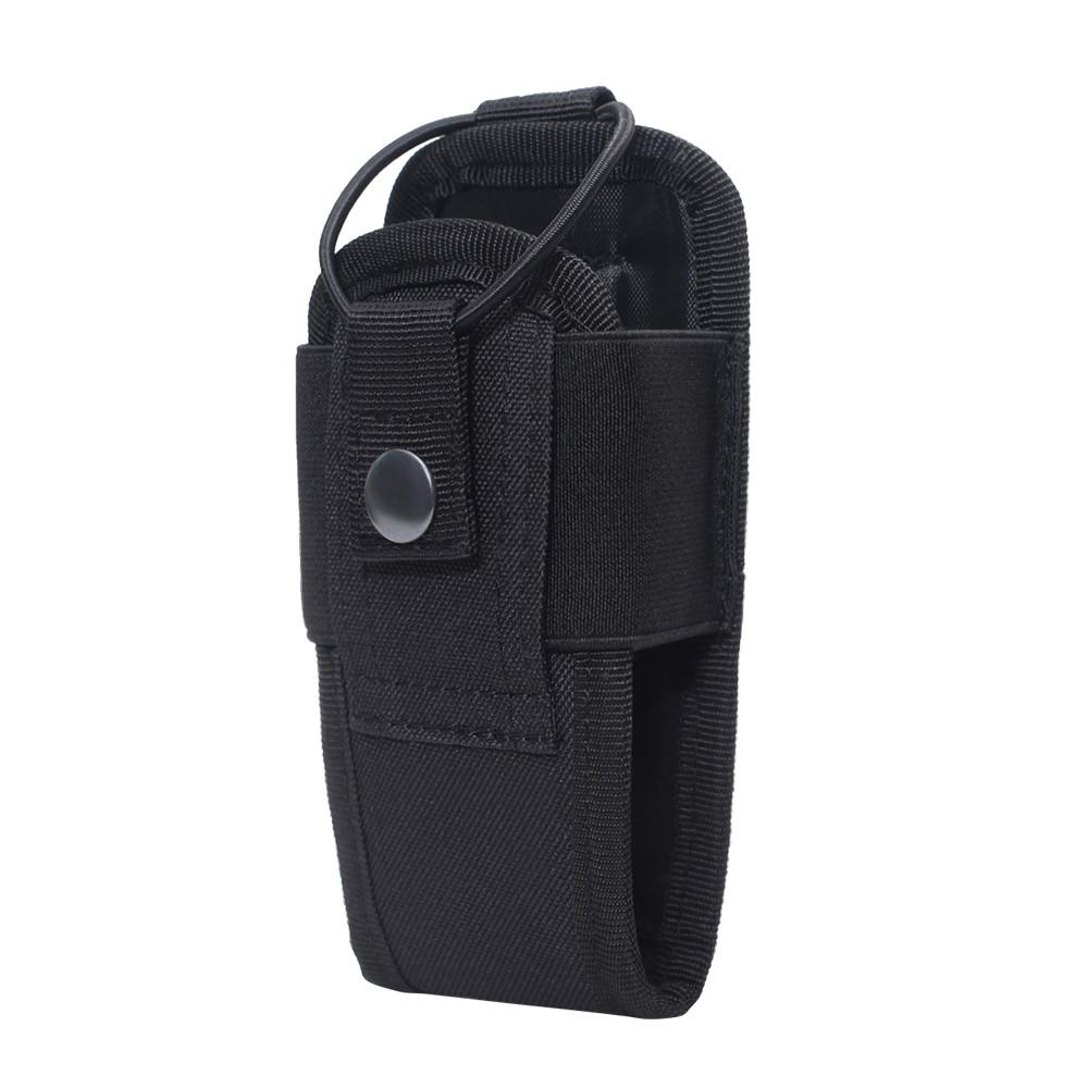 1000D Molle Radio Walkie Talkie Pouch Waist Bag Holder Pocket Portable Interphone Holster Carry Bag for Hunting Camping