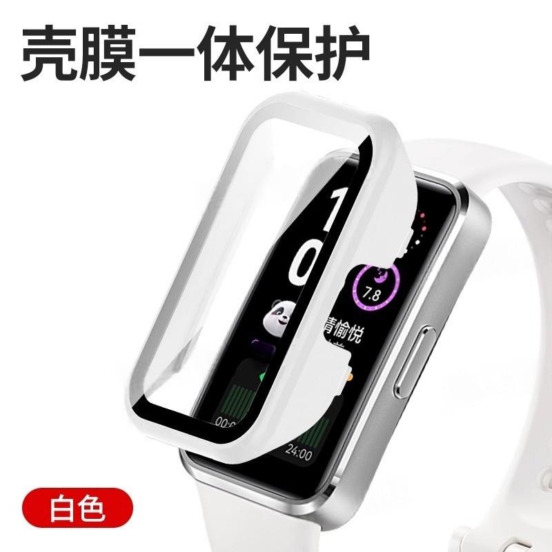 Стекло+Чехол для Huawei Band 10 9 8 Защитное стекло для экрана и Жесткий ПК Защитный бампер для Huawei Band10/9/8 Аксессуары