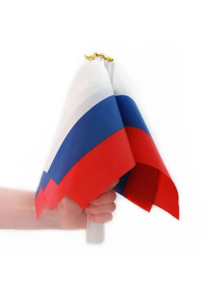 36 шт. Ручные маленькие национальные флаги на палочках 14x21 см Набор для поддержки и празднования Подходит для мероприятий, парадов и декораций