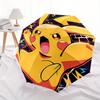 Pikachu Automatic Open Umbrella Compact Foldable Design, Durable Fabric for Casual Birthdays, Christmas s a0820095