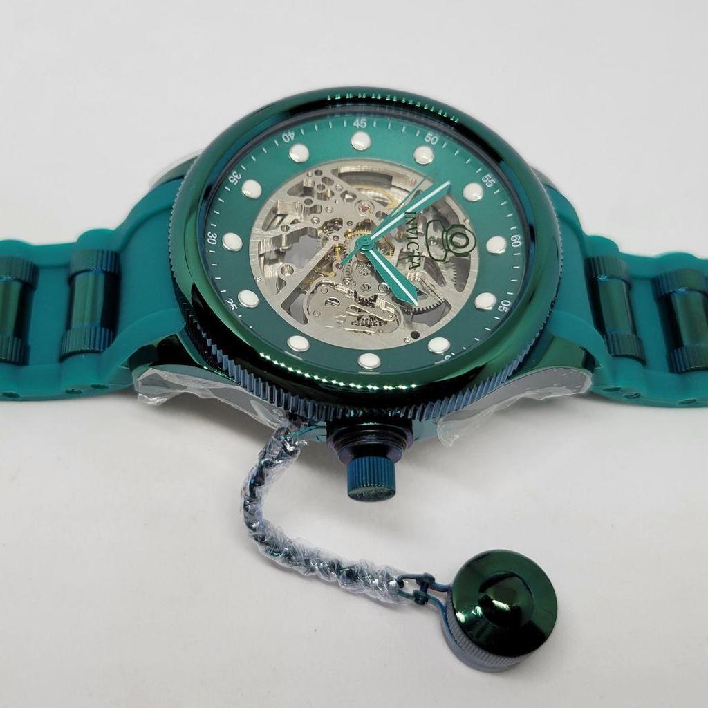 Б/у Invicta Invicta 51.5мм Pro Diver Skeleton x Зеленый