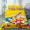 Крутой комплект постельного белья с Соником – Комплект bedding, Пододеяльник для спальни, Декор для дома – Подарки на день рождения для детей и подростков