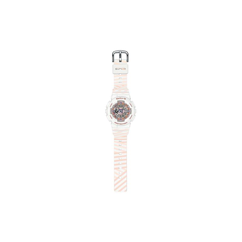 Casio BABY-G Тема Chance классический модный тренд водонепроницаемые спортивные часы кварцевый механизм полимерный ремешок японские и корейские часы женские BA-110CH-7A