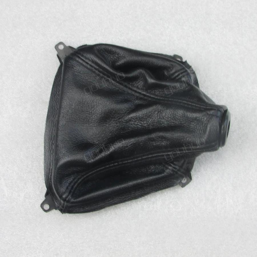 For Hyundai Tucson Gear Shift Stick Gear Shifter Collars Dust-proof Cover Gearstick Gaiter Boot PU Cowhide