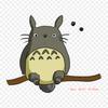Totoro Drawing Ghibli Museum Catbus Iron On Patches For Clothing Applique Stickers On Clothes Heat-Sensitive Custom Patch