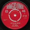 7-дюймовая пластинка TROGGS Love Is All Around POF040 Page One 1967 UK Rock Б/у