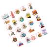 50Pcs Travel City Landscape Cartoon Graffiti Sticker Suitcase Waterproof Sticker