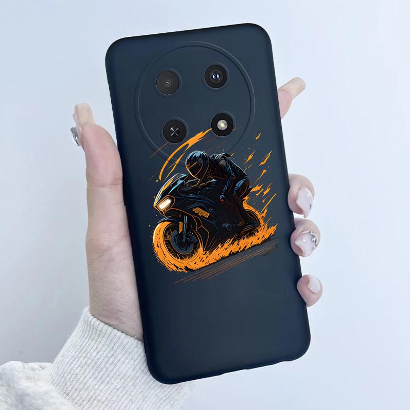 Чехол для Huawei Nova 12i Дизайн 'Девочка с цветами' Мягкий силиконовый чехол для телефона для Huawei Nova12i 12 i 4G CTR-L81 L91 Nova 13i Чехол Capa