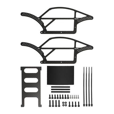 118 Рама из углеволокна Черный Гибкость Комплект шасси из углеволокна Для TRX4M Defender Bronco 118