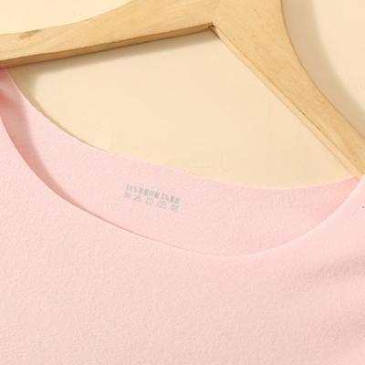 2 шт./комплект зимнее женское термобелье комплект круглый вырез бесшовный длинный рукав