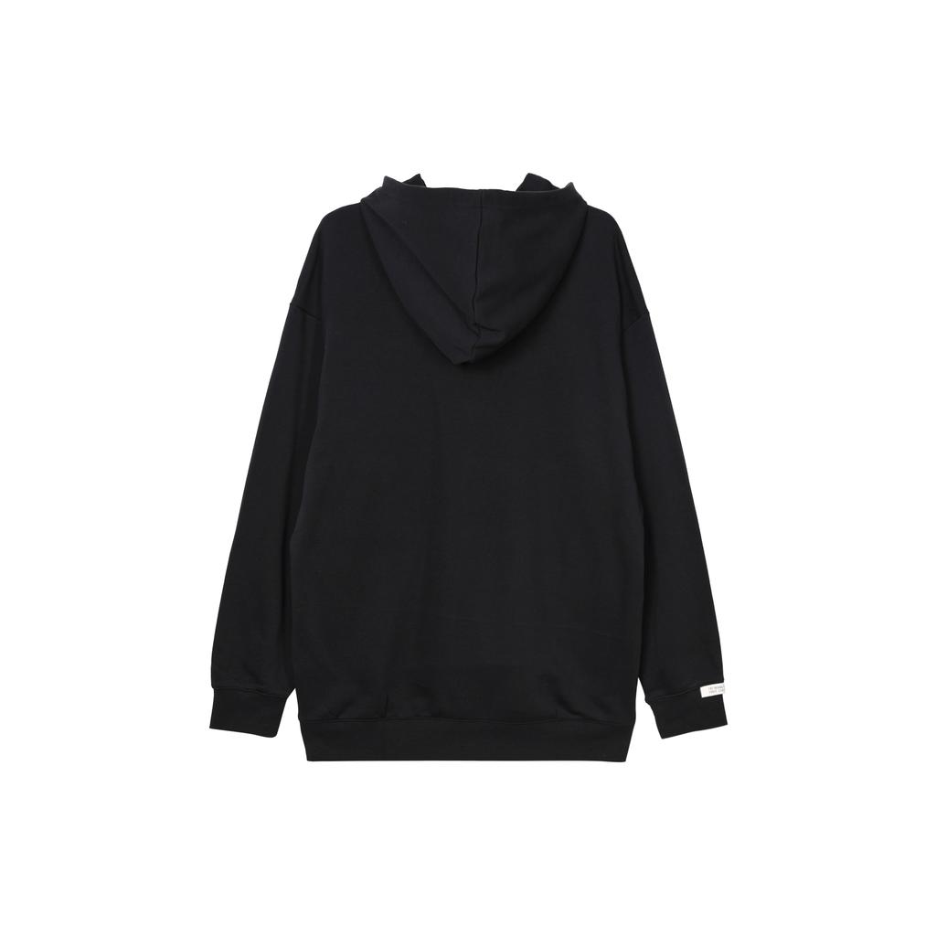 adidas SWEAT Логотип Худи свитшот Толстовка Унисекс Черный IV7600