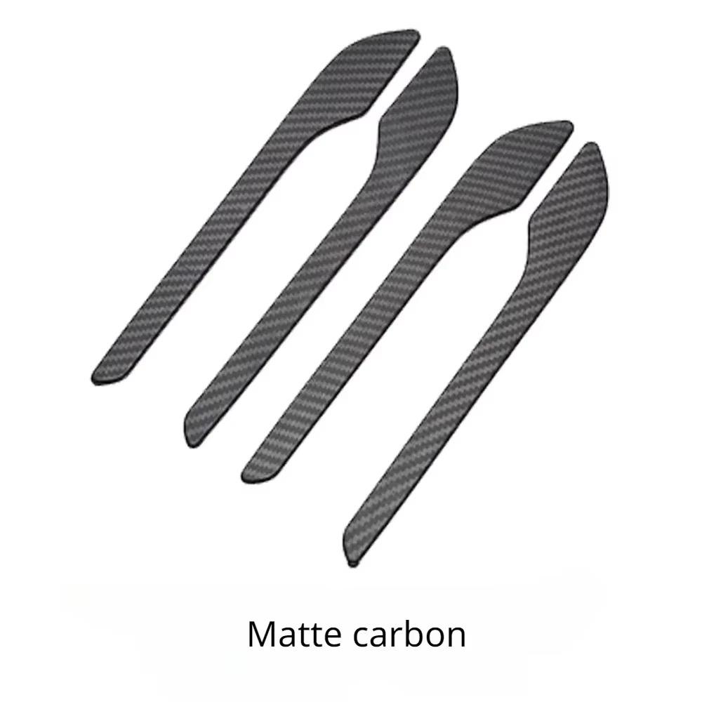 Наклейка на дверную ручку автомобиля для Tesla Model 3/3+ Model Y Juniper Защитная пленка для двери Накладка Паста ABS Модификационные аксессуары 4 шт.