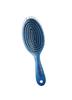 Kinugawa Company 3D Detangling Brush Spiral Blue Hair Brush 1 Piece No.8200