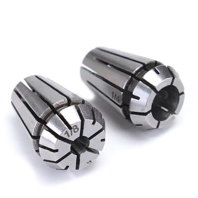 2 шт. ER11 1/4 + 1/8 дюйма, комплект пружинных цанг для фрезерного станка с ЧПУ, инструмент