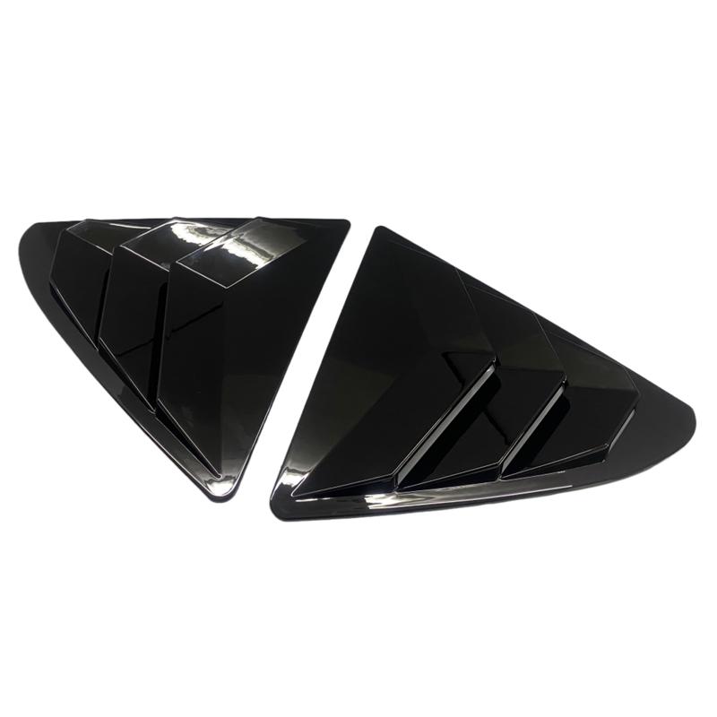 Пара накладок на боковые жалюзи заднего стекла для Lexus IS300 IS250 200t 2013 2014 - Боковая вентиляционная решетка, накладка, аксессуары