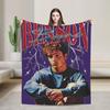 Benson Boone Singer Music Vintage Tour Wool Blankets  Funny Throw Blankets for Home Hotel Sofa  200x150cm Quilt