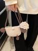 Wool Knit Cute Animal Crossbody Bag With Phone Pocket For Everyday Fashion