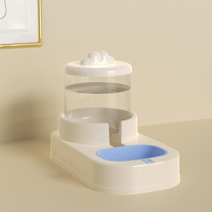 Новая горячая форма кошачьих ушей, двойная чаша для домашних животных, автоматическая поилка для питьевой воды, товары для домашних животных, предотвращающие расстройство кошек