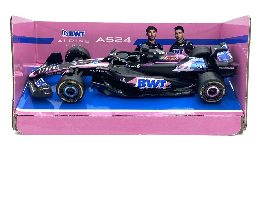 F1 bwt alpine a524 #31 esteban ocon bburago 1:43
