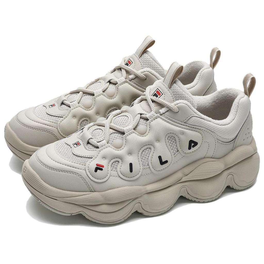 Fila Флисовые низкие повседневные кроссовки Мужские кроссовки Овсяно-коричневые F12M441111FVS