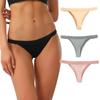 Женские трусики-стринги с низкой посадкой из хлопка удобны и сексуальны
