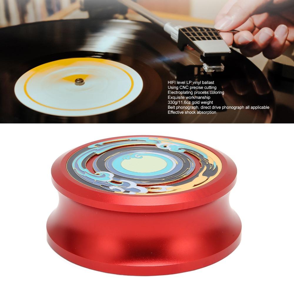 with Silicone Bottom Pad Record Weight Clamp for Vibration Damping Record Weight Stabilizer HiFi
