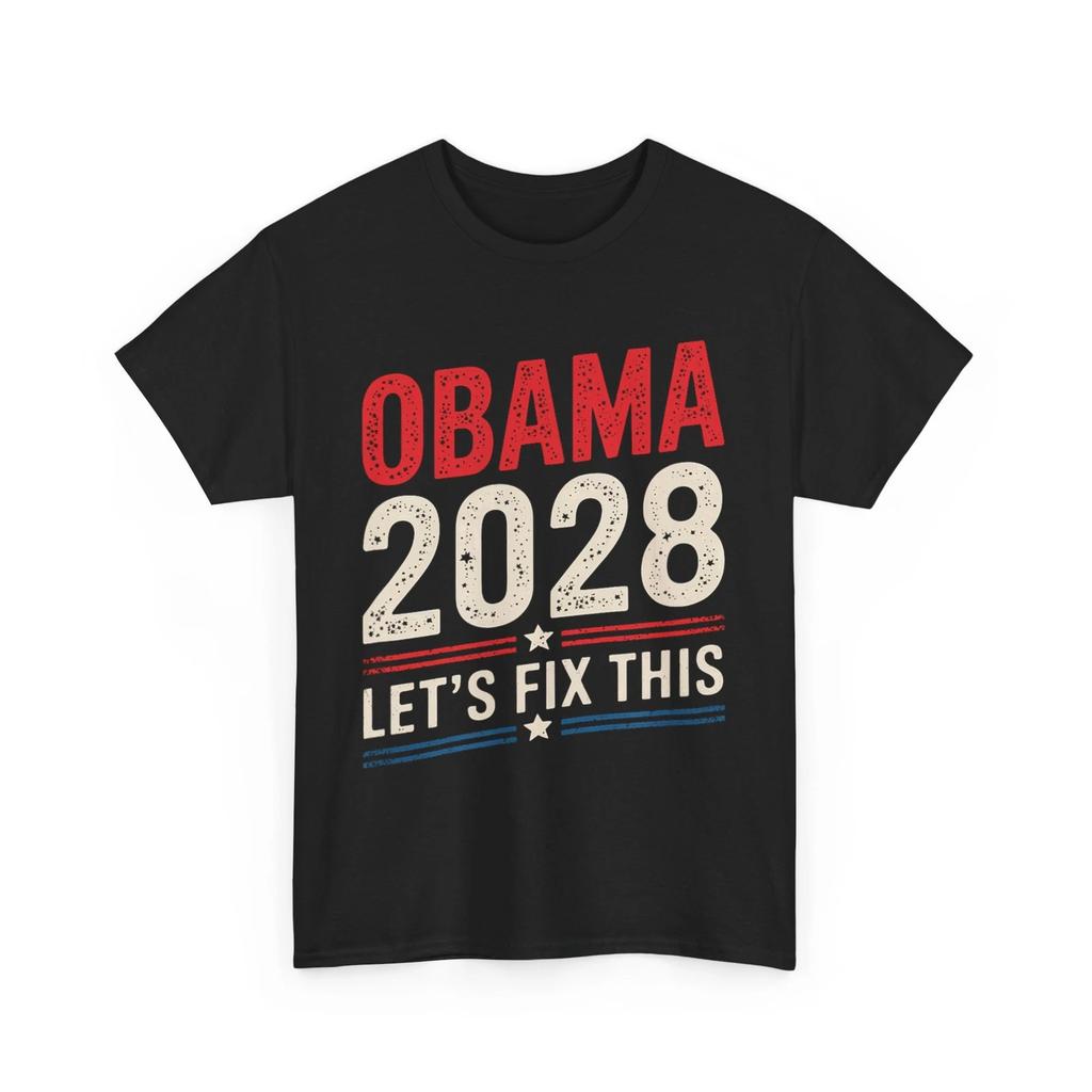 Obama 2028 Shirt, Obama for President 2028 Women Men Vintage Shirt