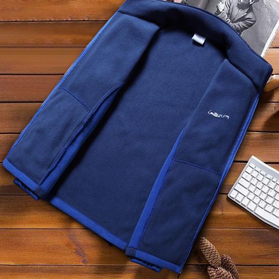 Зимнее пальто с длинными рукавами, ветрозащитная 3D резка, мужская теплая флисовая куртка, верхняя одежда для улицы